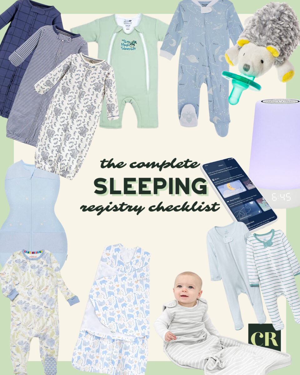 Baby Sleeping Registry Checklist