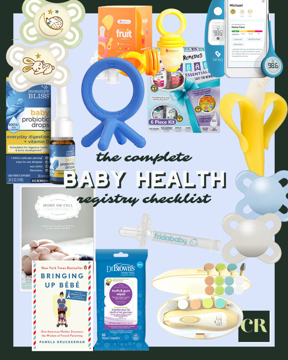Baby Health Registry Checklist