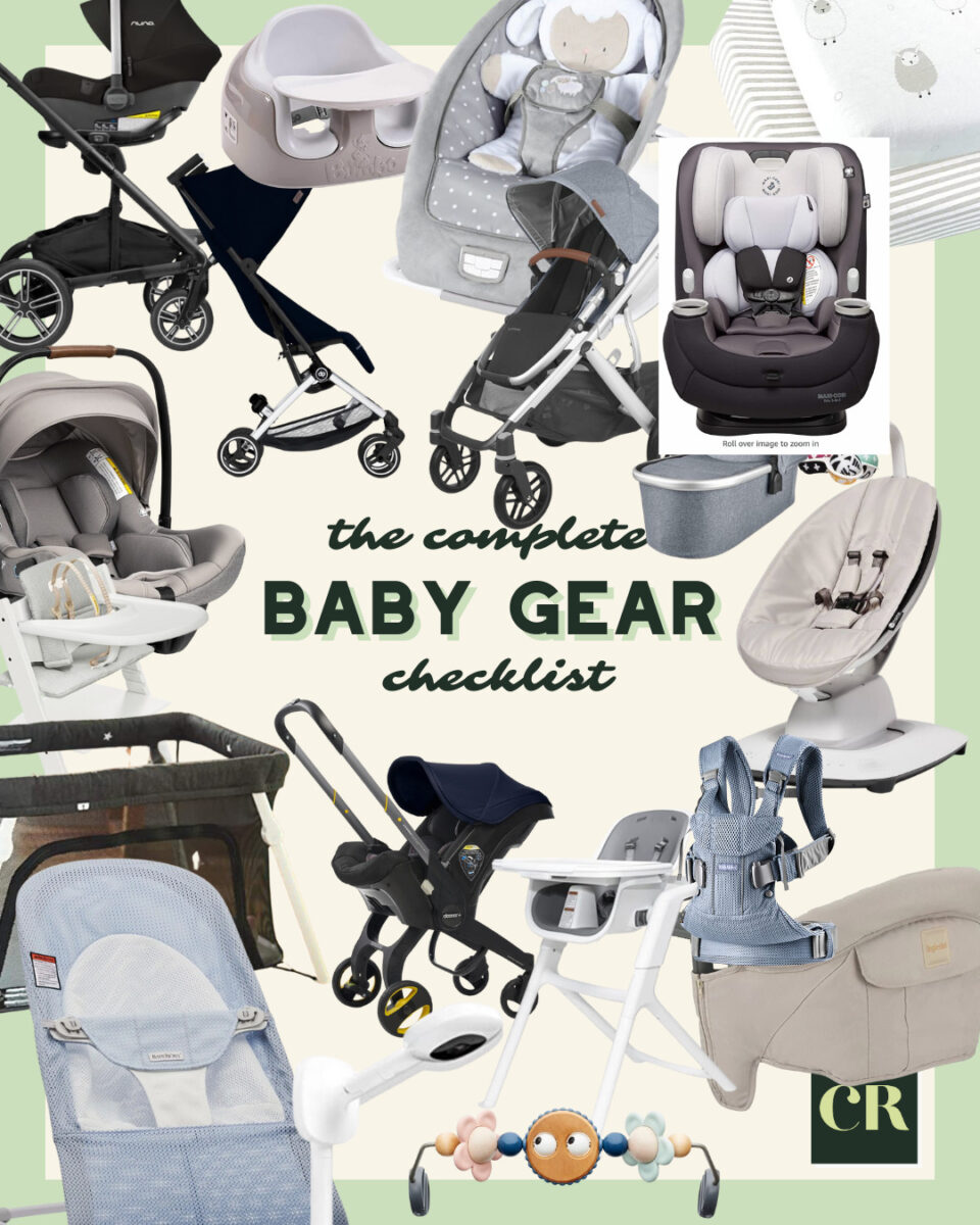 Baby Gear Registry Checklist