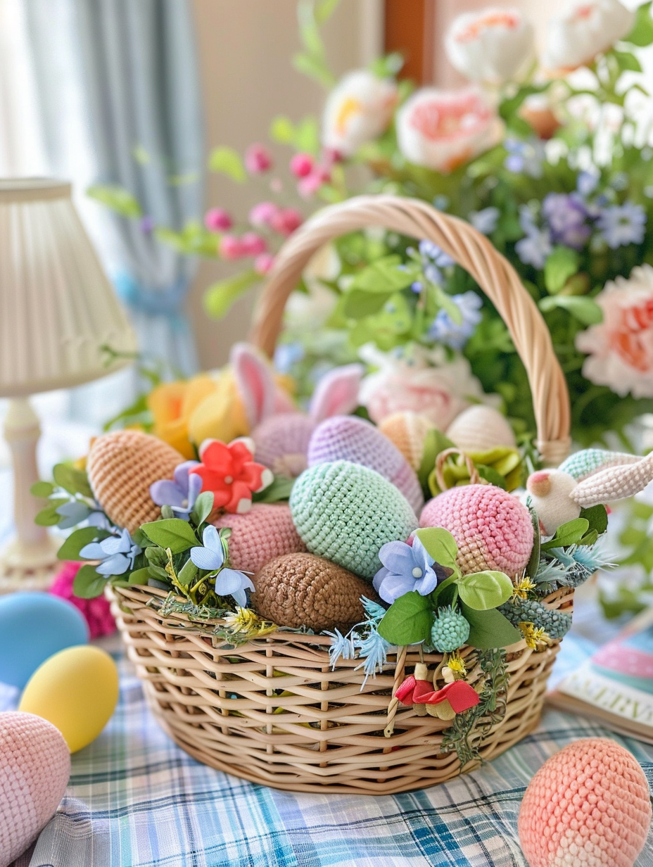 Easter gifts basket