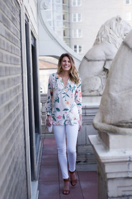 Floral Blouse for Spring