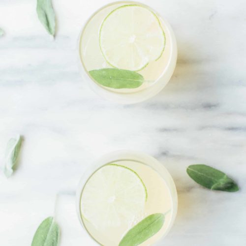 Sage and Grapefruit Prosecco Sipper