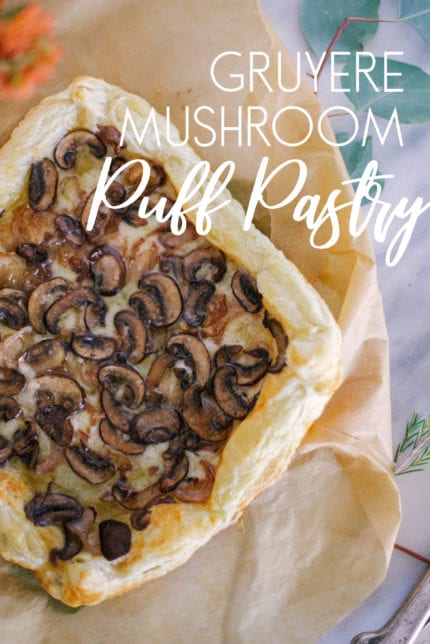 Mushroom Puff Pastry Appetizer