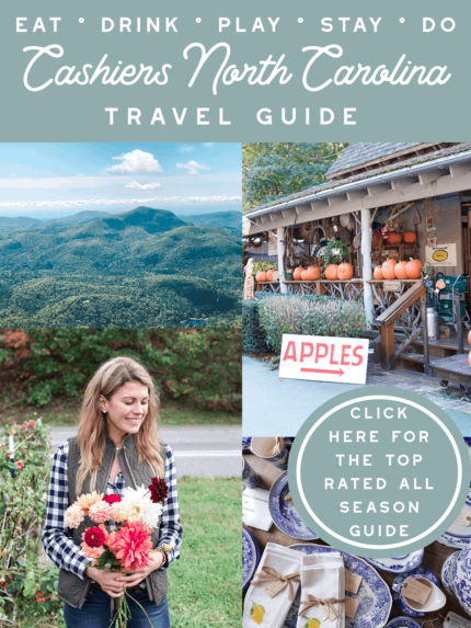 Cashiers NC Travel Guide