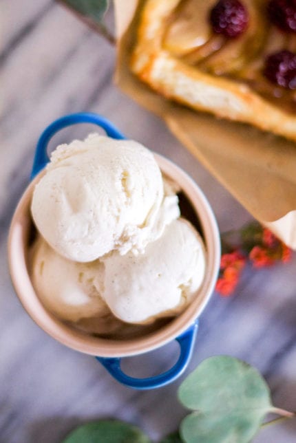 Cardamom Vanilla Ice Cream