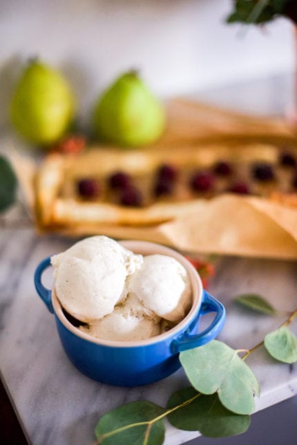 Cardamom Vanilla Ice Cream