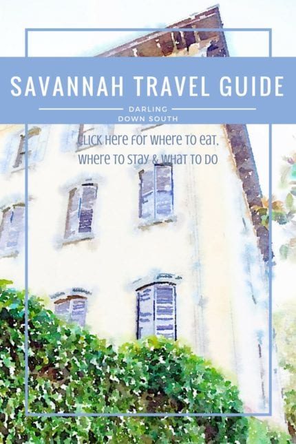 Savannah Travel Guide