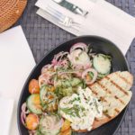 Pickled Veg Salad with Burrata and Grilled Bread