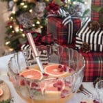 Champagne Christmas Punch