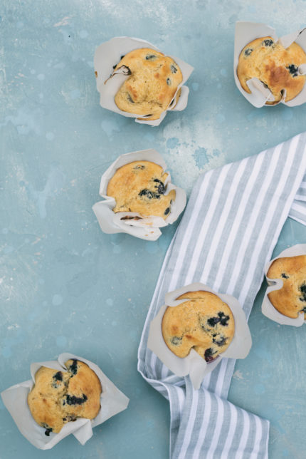 dairy free blueberry muffins