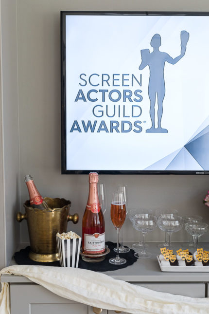 Sag Awards Viewing Party with Champagne Tattinger