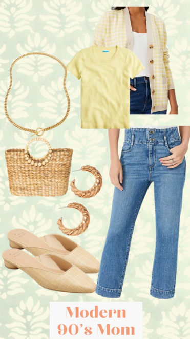 preppy jeans outfit