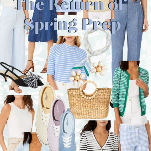 Preppy Spring Fashion