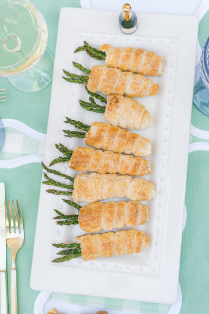 puff pastry carrots appetizer