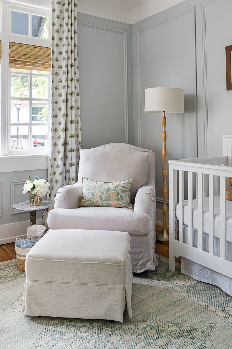 From guest room to Baby Boy Nursery Decor